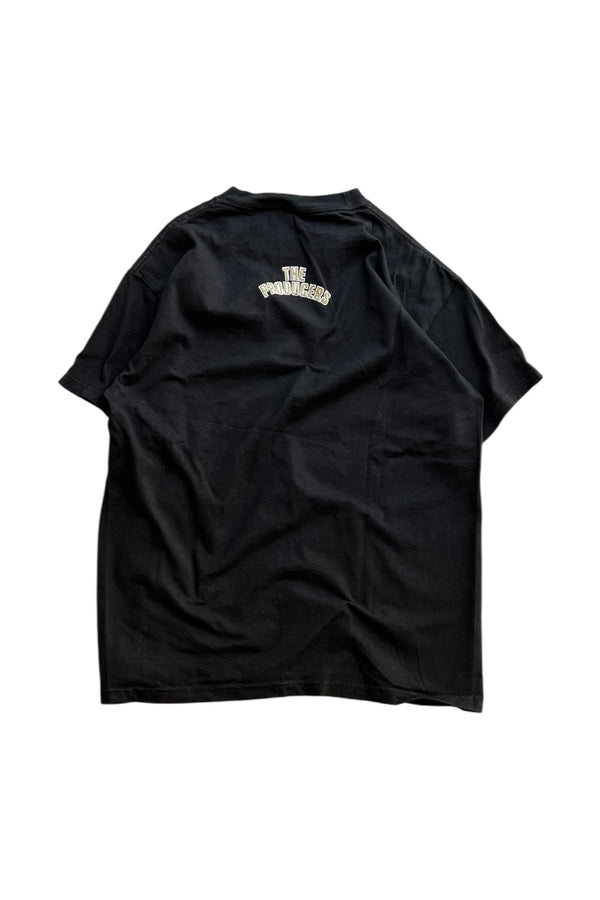90'S WHEN YOU GOT IT, FLAUNT IT MESSAGE T-SHIRT / BLACK [SIZE: M USED]