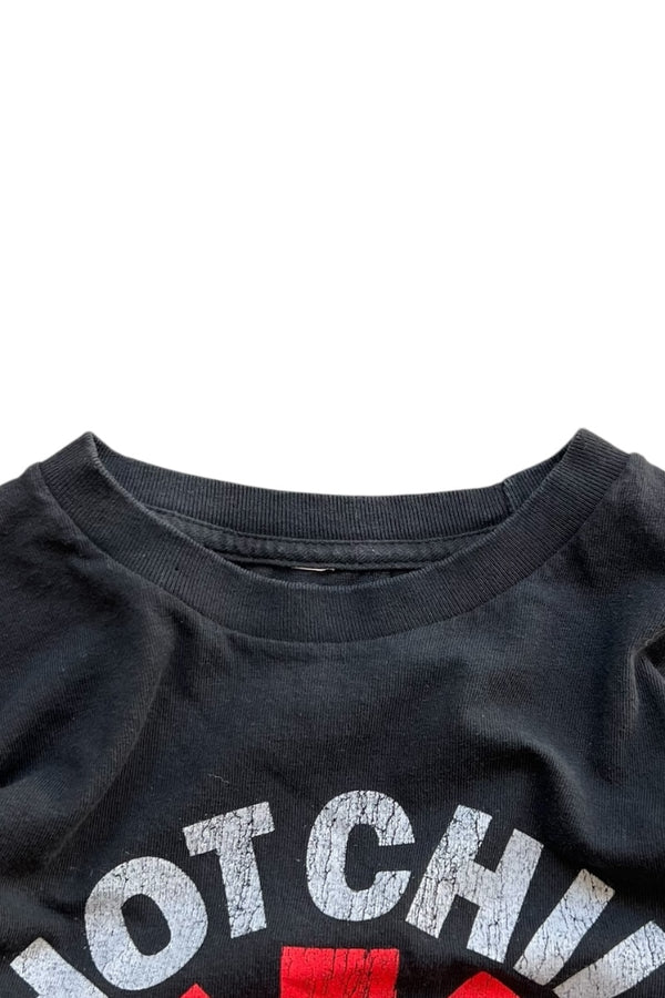 09'S RED HOT CHILI PEPPERS BAND T-SHIRT / BLACK [SIZE: L USED]