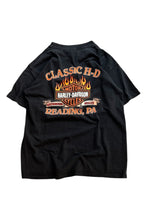画像をギャラリービューアに読み込む, MADE IN USA 90&#39;S CLASSIC H-D T-SHIRT / BLACK [SIZE: L USED]
