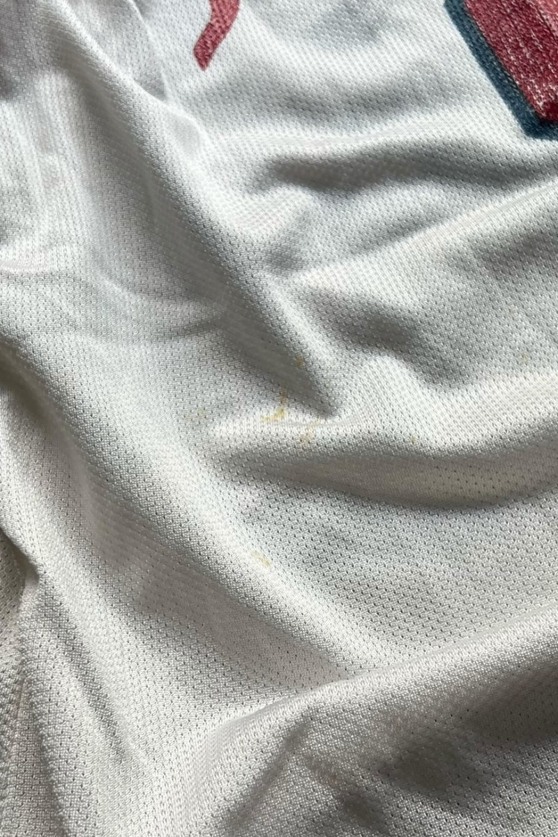 MADE IN USA 92-95'S USA ALL STAR JORDAN BASKETBALL GAME SHIRT / WHITE [SIZE: 40 USED]