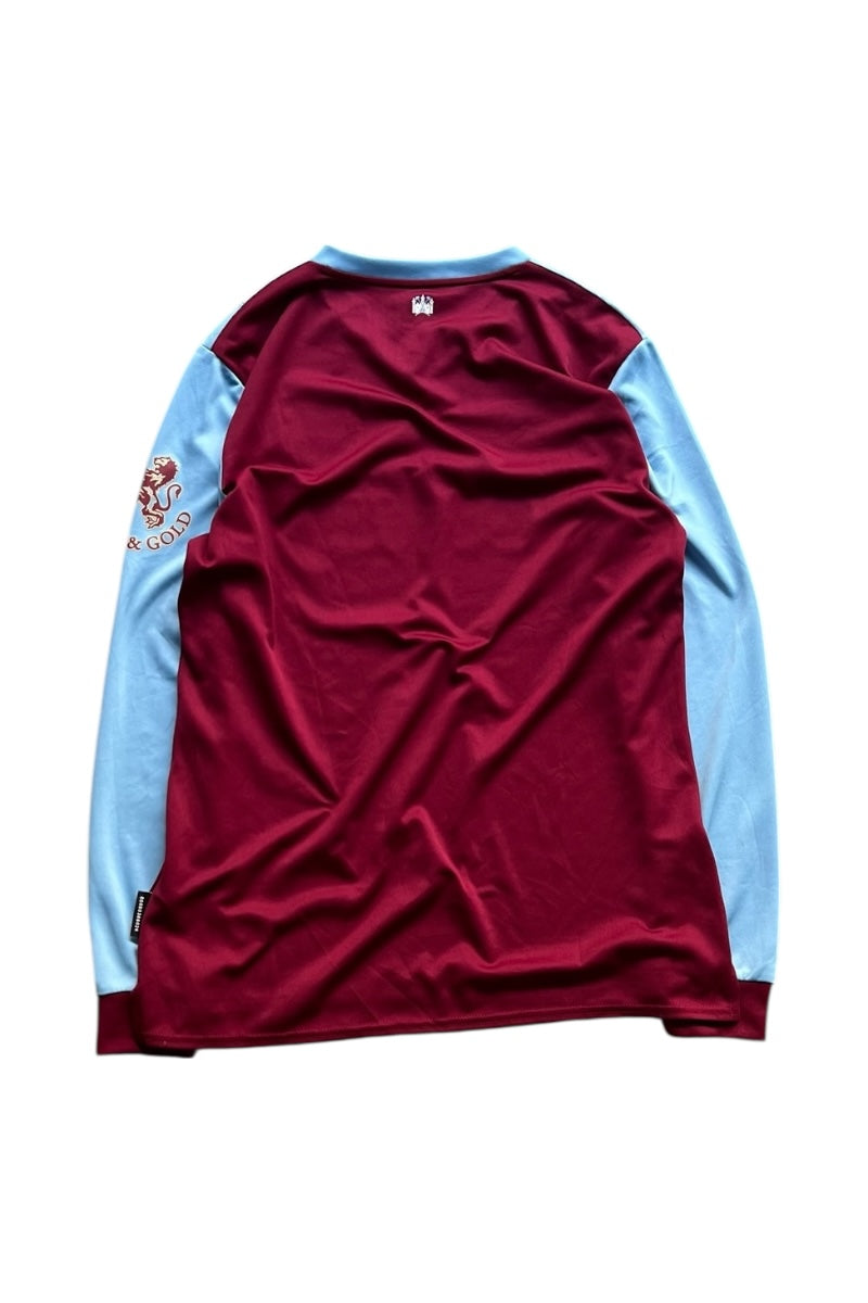 WEST HAM FOOTBALL GAME L/S T-SHIRT / WINE [SIZE: L USED]