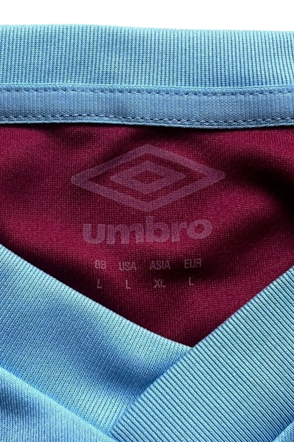 WEST HAM FOOTBALL GAME L/S T-SHIRT / WINE [SIZE: L USED]