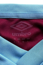 画像をギャラリービューアに読み込む, WEST HAM FOOTBALL GAME L/S T-SHIRT / WINE [SIZE: L USED]

