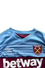 画像をギャラリービューアに読み込む, WEST HAM FOOTBALL GAME L/S T-SHIRT / WINE [SIZE: L USED]
