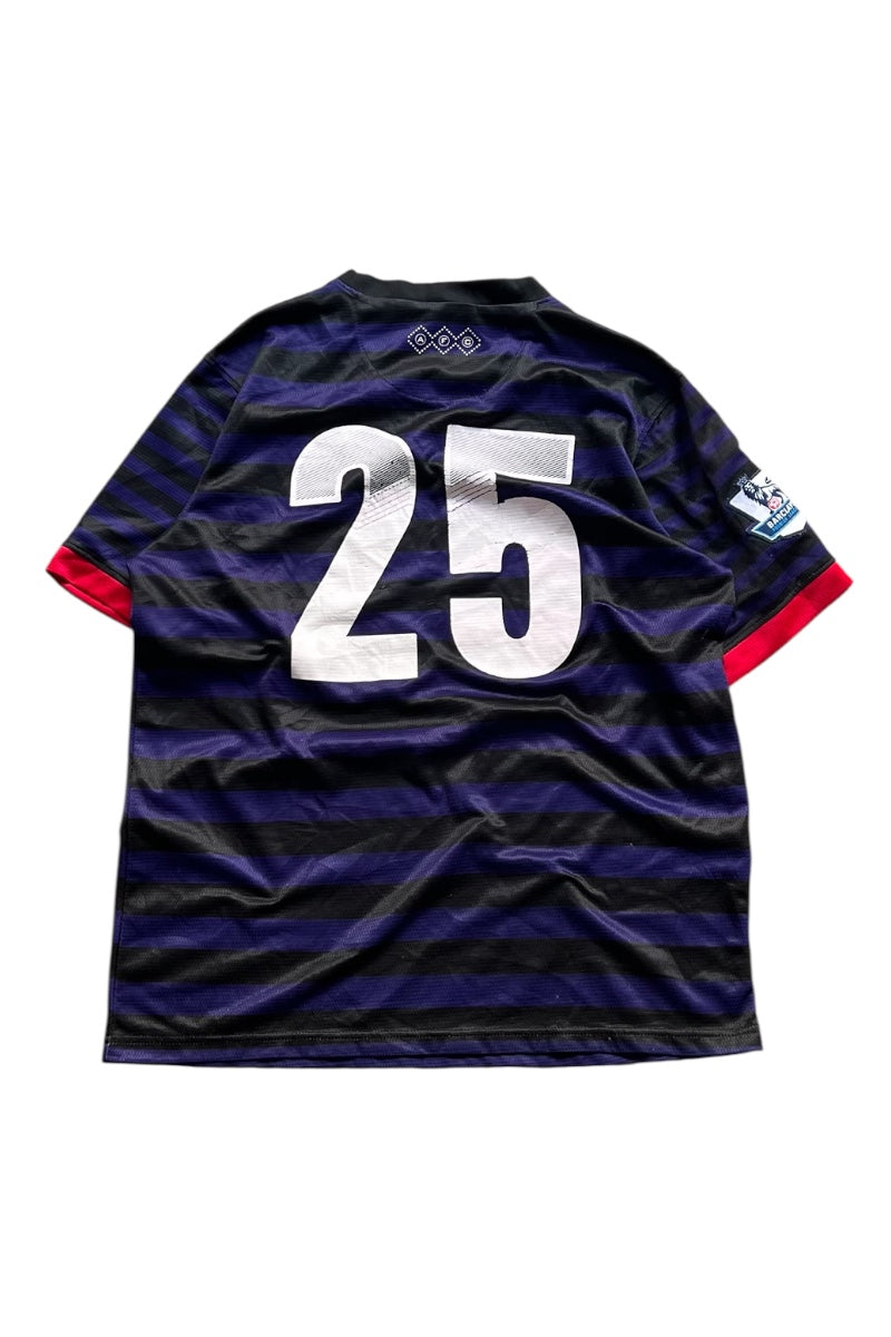 12-13'S FOOTBALL GAME SHIRT / PURPLE [SIZE: M USED]