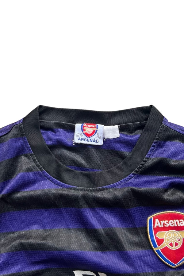 12-13'S FOOTBALL GAME SHIRT / PURPLE [SIZE: M USED]