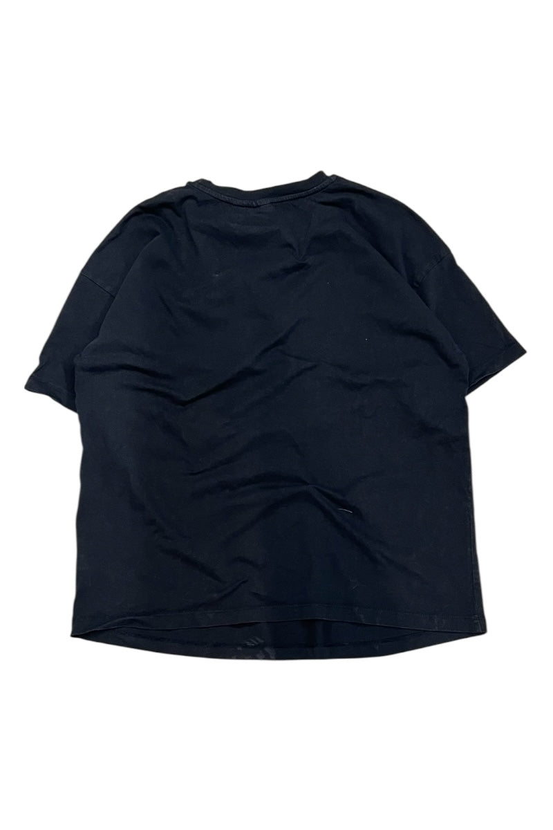 MADE IN TURKEY ART PRINT T-SHIRT / BLACK [SIZE: L USED]