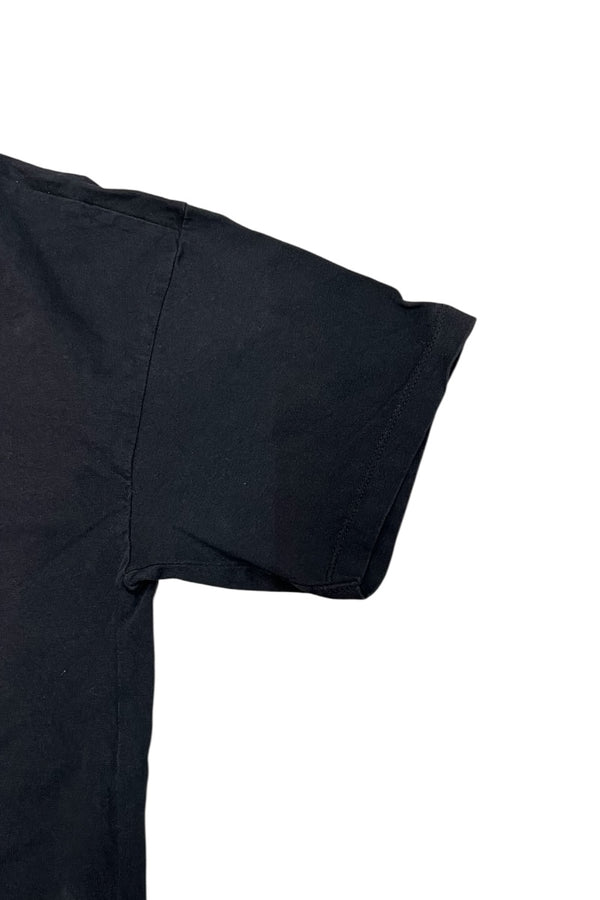 MADE IN TURKEY ART PRINT T-SHIRT / BLACK [SIZE: L USED]