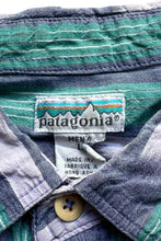 画像をギャラリービューアに読み込む, Y2K 01&#39;S S/S PATTERN SHIRT / PURPLE [SIZE: L USED]
