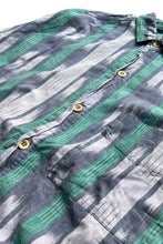 画像をギャラリービューアに読み込む, Y2K 01&#39;S S/S PATTERN SHIRT / PURPLE [SIZE: L USED]
