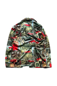 70'S L/S PATTERN SHIRT / PATTERN [SIZE: L USED]