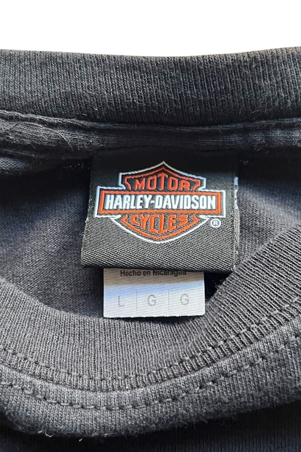 20'S L/S T-SHIRT / BLACK [SIZE: L USED]