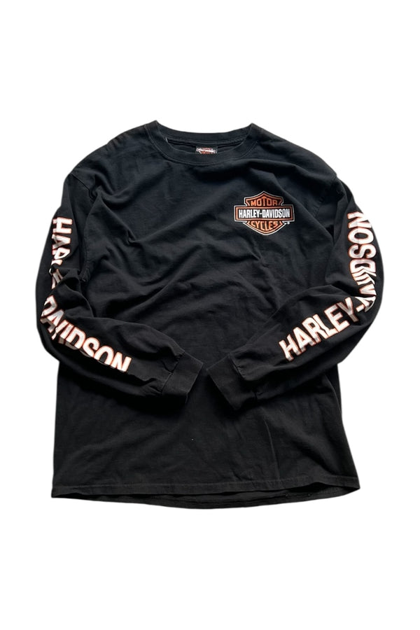 20'S L/S T-SHIRT / BLACK [SIZE: L USED]