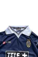 画像をギャラリービューアに読み込む, 00-01&#39;S JUVENTUS FOOTBALL GAME SHIRT / NAVY [SIZE: L USED]
