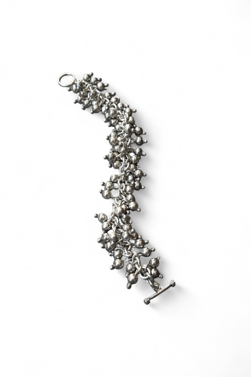 MADE IN MEXICO 925 SILVER BRACELET T-BAR / SILVER [SIZE: ONE SIZE USED]