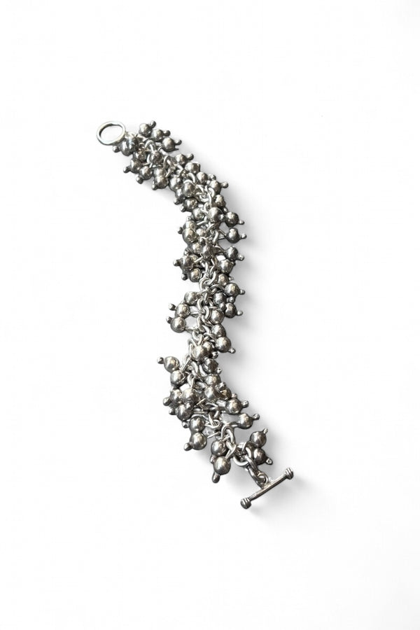 MADE IN MEXICO 925 SILVER BRACELET T-BAR / SILVER [SIZE: ONE SIZE USED]