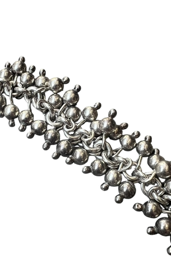 MADE IN MEXICO 925 SILVER BRACELET T-BAR / SILVER [SIZE: ONE SIZE USED]