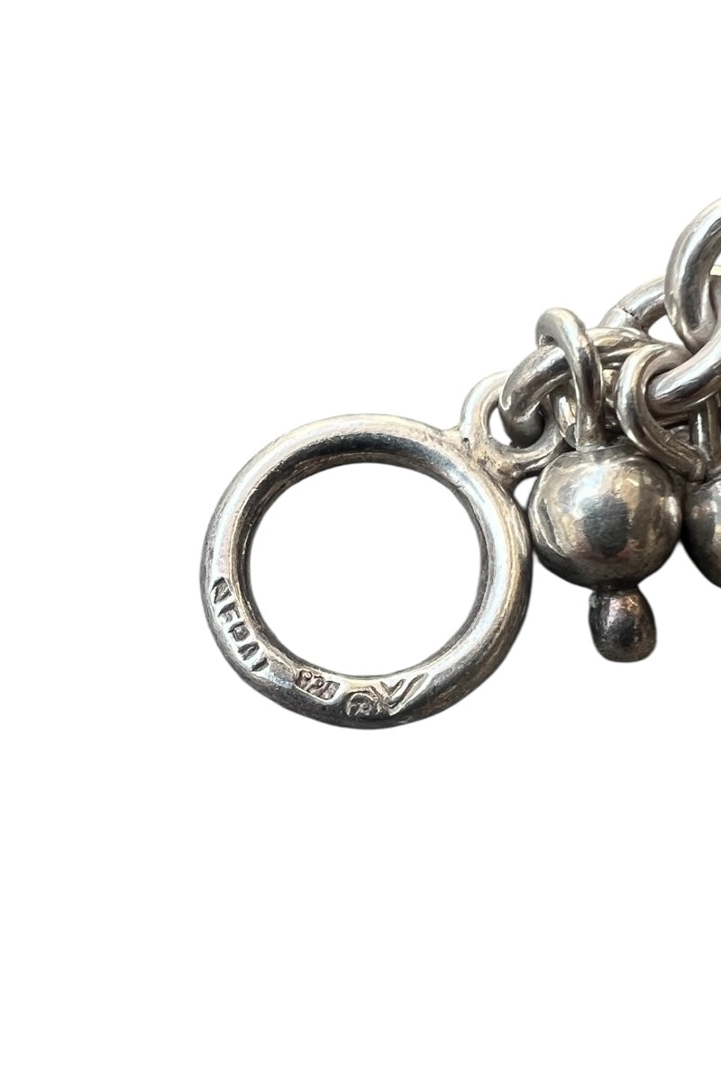 MADE IN MEXICO 925 SILVER BRACELET T-BAR / SILVER [SIZE: ONE SIZE USED]