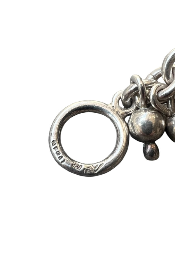 MADE IN MEXICO 925 SILVER BRACELET T-BAR / SILVER [SIZE: ONE SIZE USED]