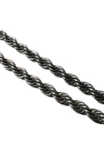 画像をギャラリービューアに読み込む, STERLING SILVER FRENCH ROPE NECKLACE / SILVER [SIZE: ONE SIZE USED]
