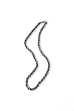 画像をギャラリービューアに読み込む, STERLING SILVER FRENCH ROPE NECKLACE / SILVER [SIZE: ONE SIZE USED]
