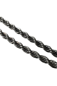 STERLING SILVER FRENCH ROPE NECKLACE / SILVER [SIZE: ONE SIZE USED]