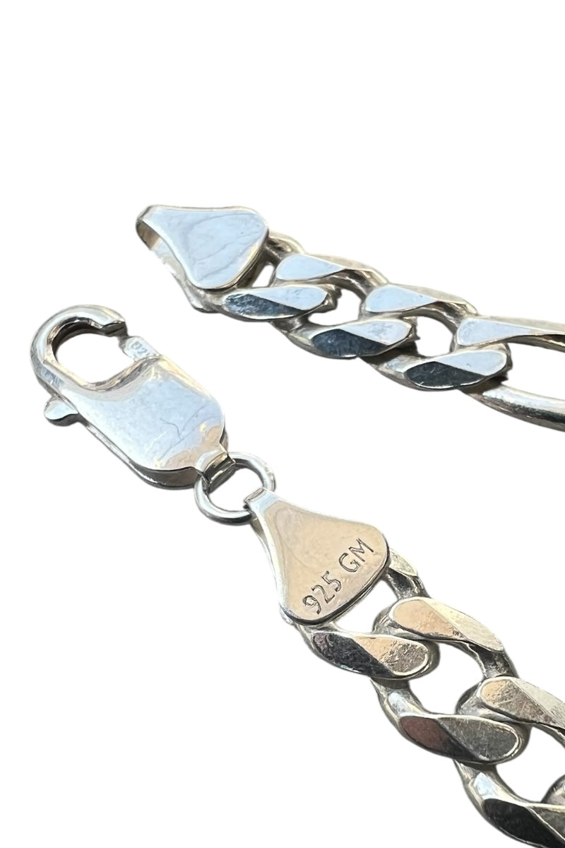 MADE IN ITALY 925 SILVER ID BRACELET / SILVER [SIZE: ONE SIZE USED]
