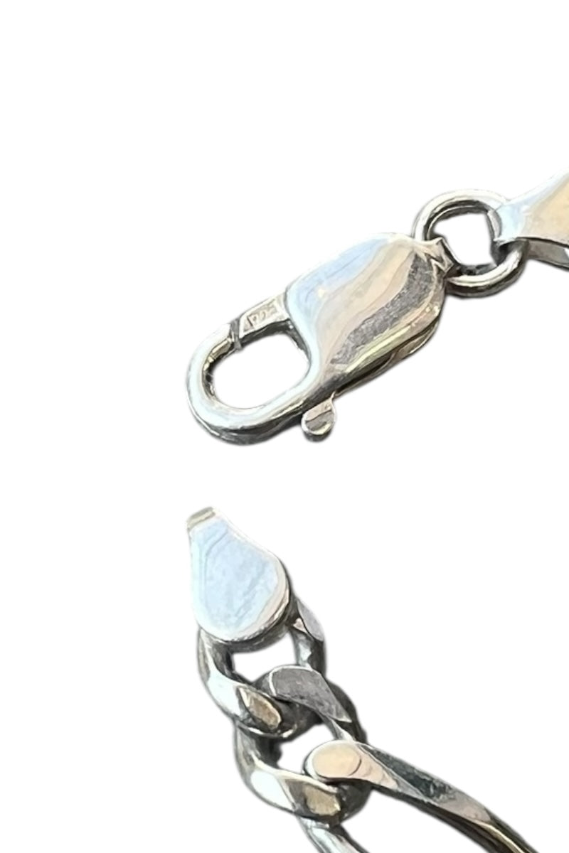 925 SILVER ID BRACELET / SILVER [SIZE: ONE SIZE, USED]
