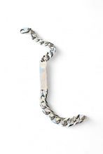 画像をギャラリービューアに読み込む, MADE IN ITALY 925 SILVER ID BRACELET / SILVER [SIZE: ONE SIZE USED]
