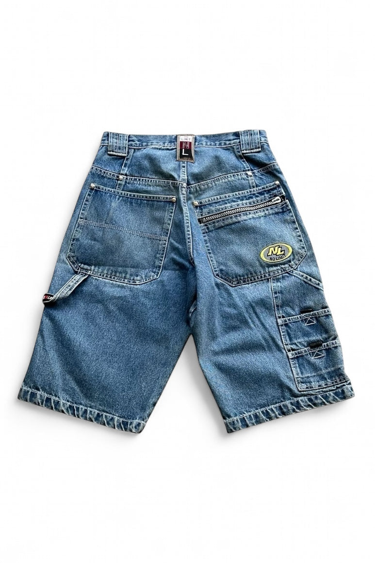 Y2K EARLY 00'S DENIM SHORT PANTS / INDIGO [SIZE: 30 USED]