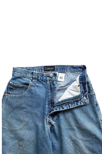Y2K EARLY 00'S DENIM SHORT PANTS / INDIGO [SIZE: 30 USED]