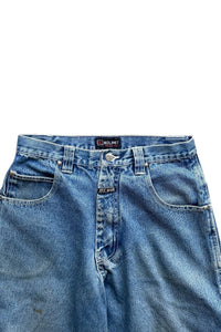 Y2K EARLY 00'S DENIM SHORT PANTS / INDIGO [SIZE: 30 USED]