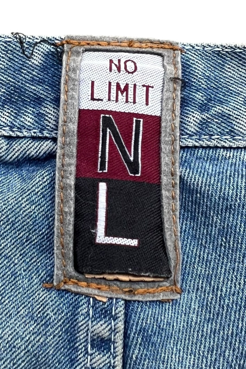 Y2K EARLY 00'S DENIM SHORT PANTS / INDIGO [SIZE: 30 USED]