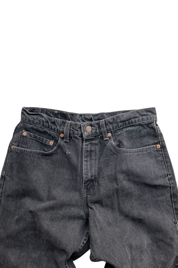 MADE IN CANADA 90'S 550 DENIM PANTS / SULFUR BLACK [SIZE: 32 USED]