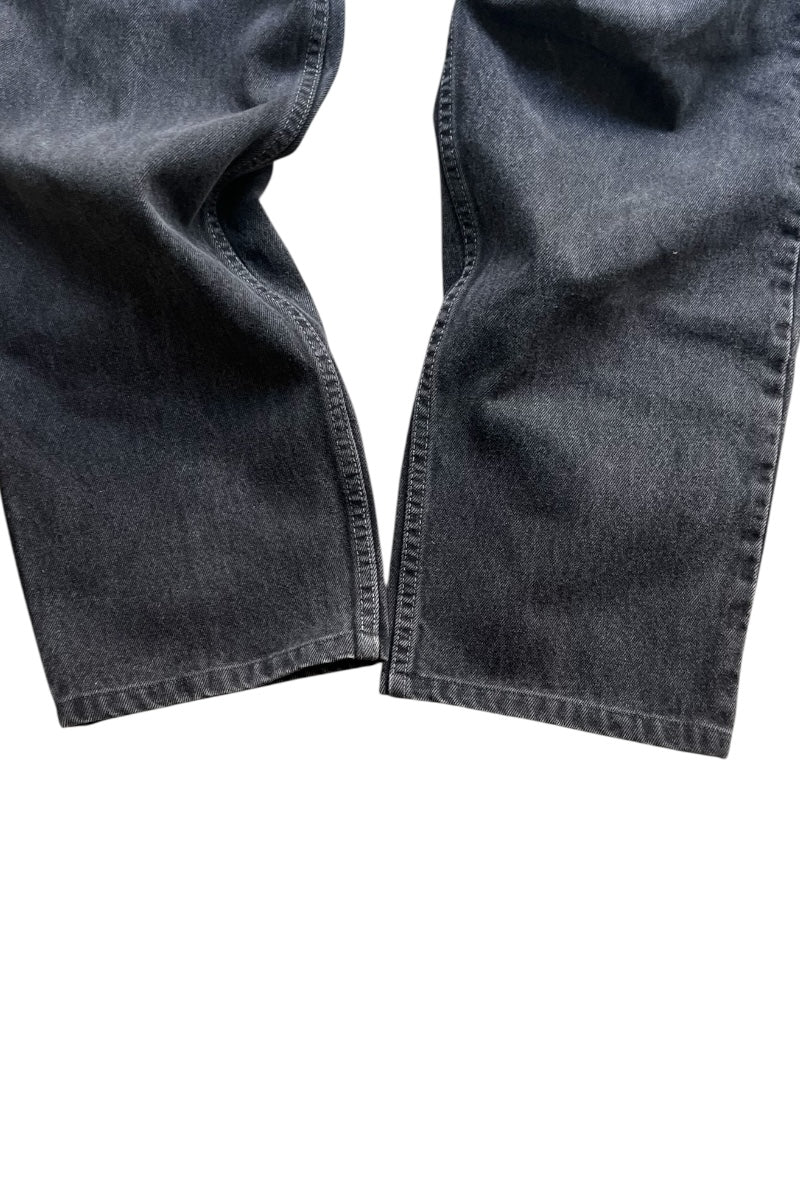 MADE IN CANADA 90'S 550 DENIM PANTS / SULFUR BLACK [SIZE: 32 USED]