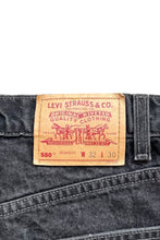 画像をギャラリービューアに読み込む, MADE IN CANADA 90&#39;S 550 DENIM PANTS / SULFUR BLACK [SIZE: 32 USED]
