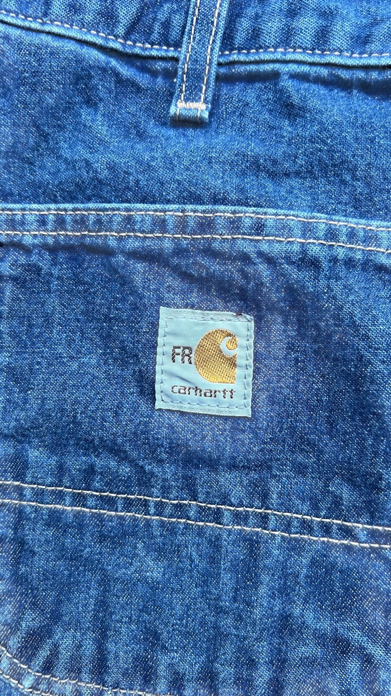 MADE IN MEXICO 14OZ DENIM PAINTER PANTS / INDIGO [SIZE: 33 USED]