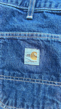 画像をギャラリービューアに読み込む, MADE IN MEXICO 14&#39;S DENIM PAINTER PANTS / INDIGO [SIZE: 33 USED]
