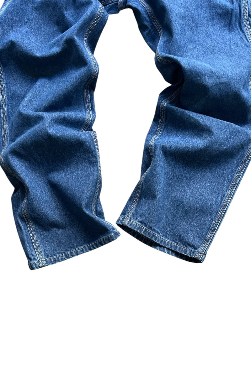 MADE IN MEXICO 14OZ DENIM PAINTER PANTS / INDIGO [SIZE: 33 USED]