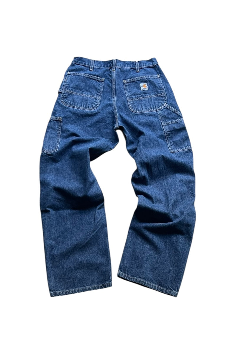 MADE IN MEXICO 14OZ DENIM PAINTER PANTS / INDIGO [SIZE: 33 USED]