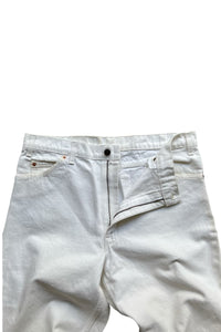 MADE IN USA 90'S 550 DENIM PANTS ORANGE TAB / WHITE [SIZE: 36 USED]
