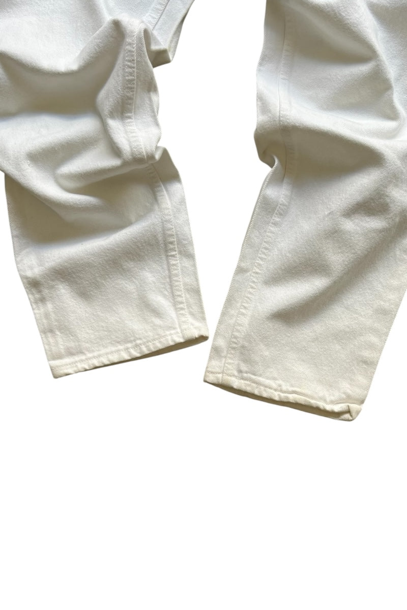 MADE IN USA 90'S 550 DENIM PANTS ORANGE TAB / WHITE [SIZE: 36 USED]