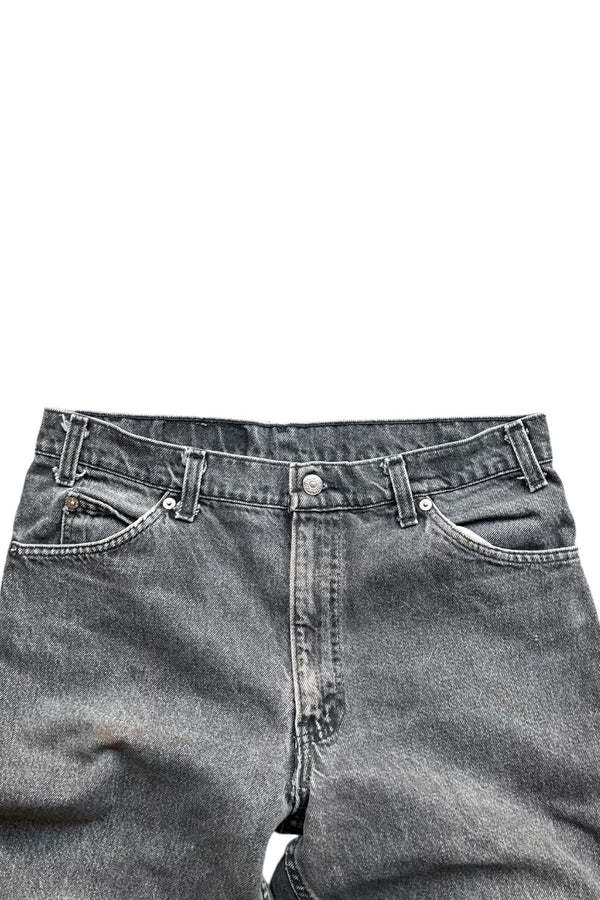 MADE IN USA 92'S 550 DENIM PANTS / SULFUR BLACK [SIZE: 34 USED]