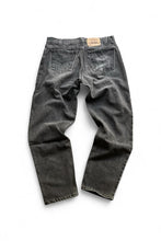 画像をギャラリービューアに読み込む, MADE IN USA 92&#39;S 550 DENIM PANTS / SULFUA BLACK [SIZE: 34 USED]
