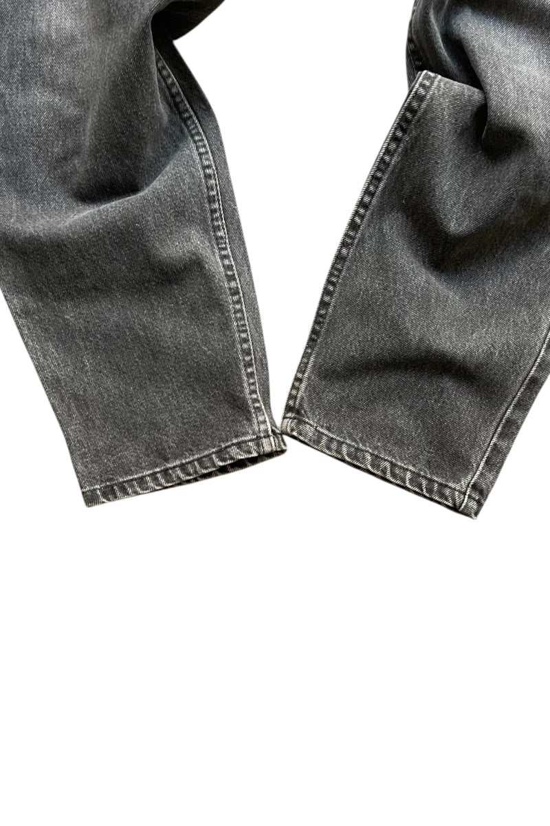 MADE IN USA 92'S 550 DENIM PANTS / SULFUR BLACK [SIZE: 34 USED]