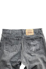 画像をギャラリービューアに読み込む, MADE IN USA 92&#39;S 550 DENIM PANTS / SULFUA BLACK [SIZE: 34 USED]
