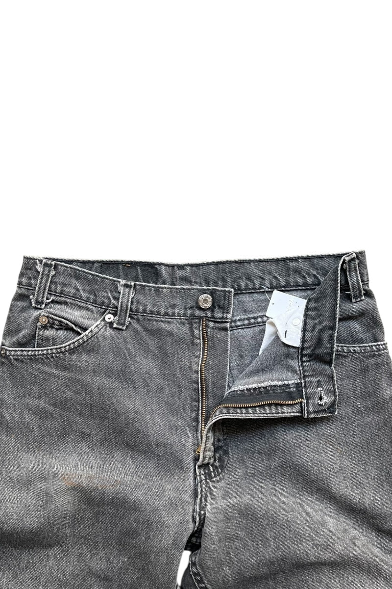 MADE IN USA 92'S 550 DENIM PANTS / SULFUR BLACK [SIZE: 34 USED]