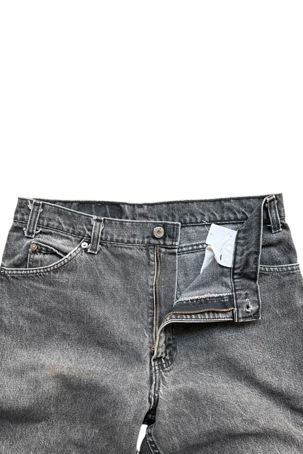 MADE IN USA 92'S 550 DENIM PANTS / SULFUR BLACK [SIZE: 34 USED]