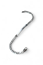 画像をギャラリービューアに読み込む, MADE IN ITALY 925 SILVER ID BRACELET / SILVER [SIZE: ONE SIZE USED]
