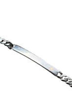 画像をギャラリービューアに読み込む, MADE IN ITALY 925 SILVER ID BRACELET / SILVER [SIZE: ONE SIZE USED]
